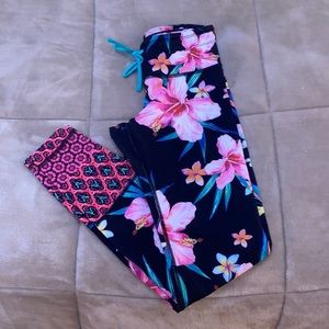 Floral old navy leggings
